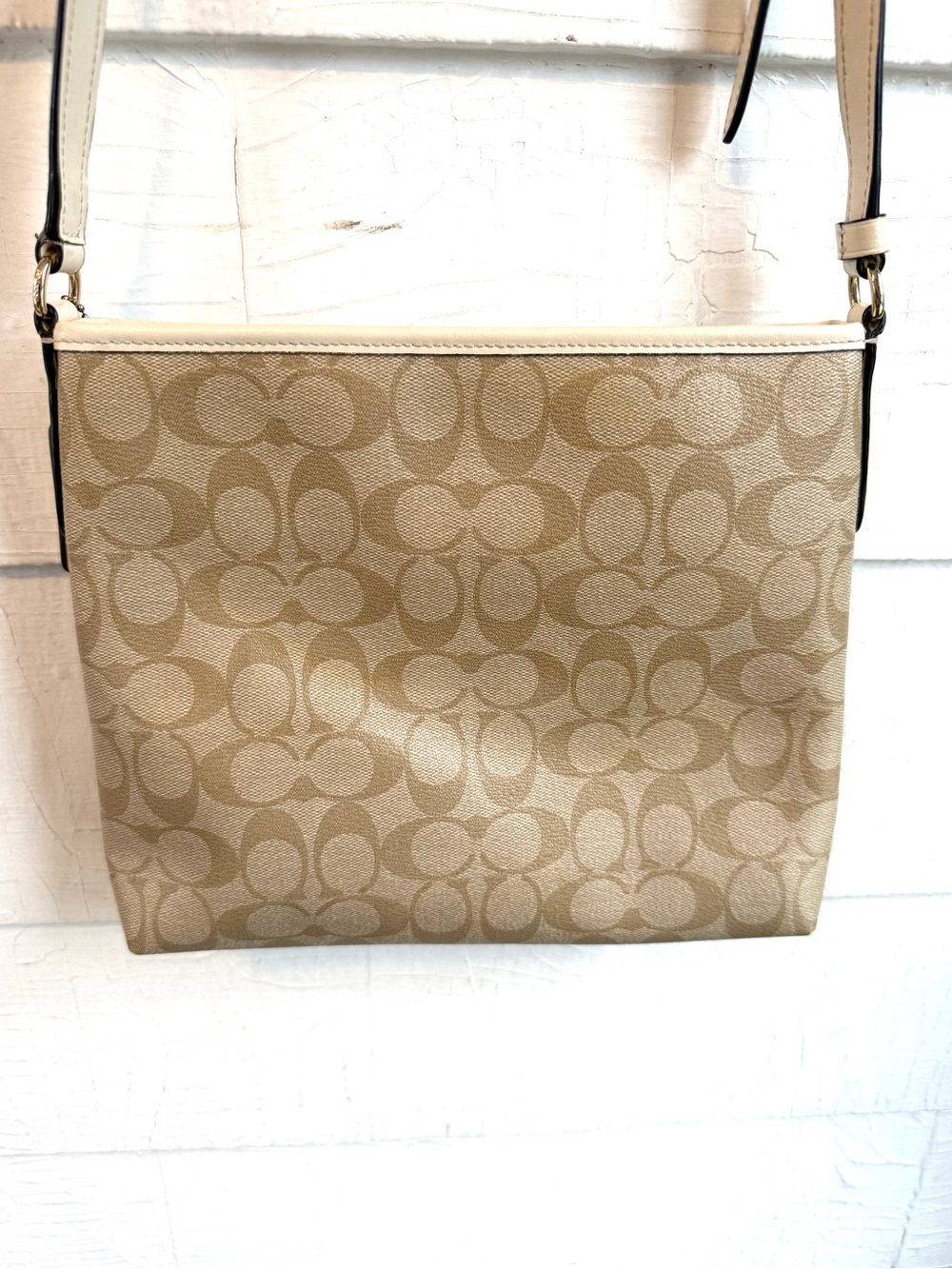 Coach Signature File Crossbody Bag - Picture 5 of 9